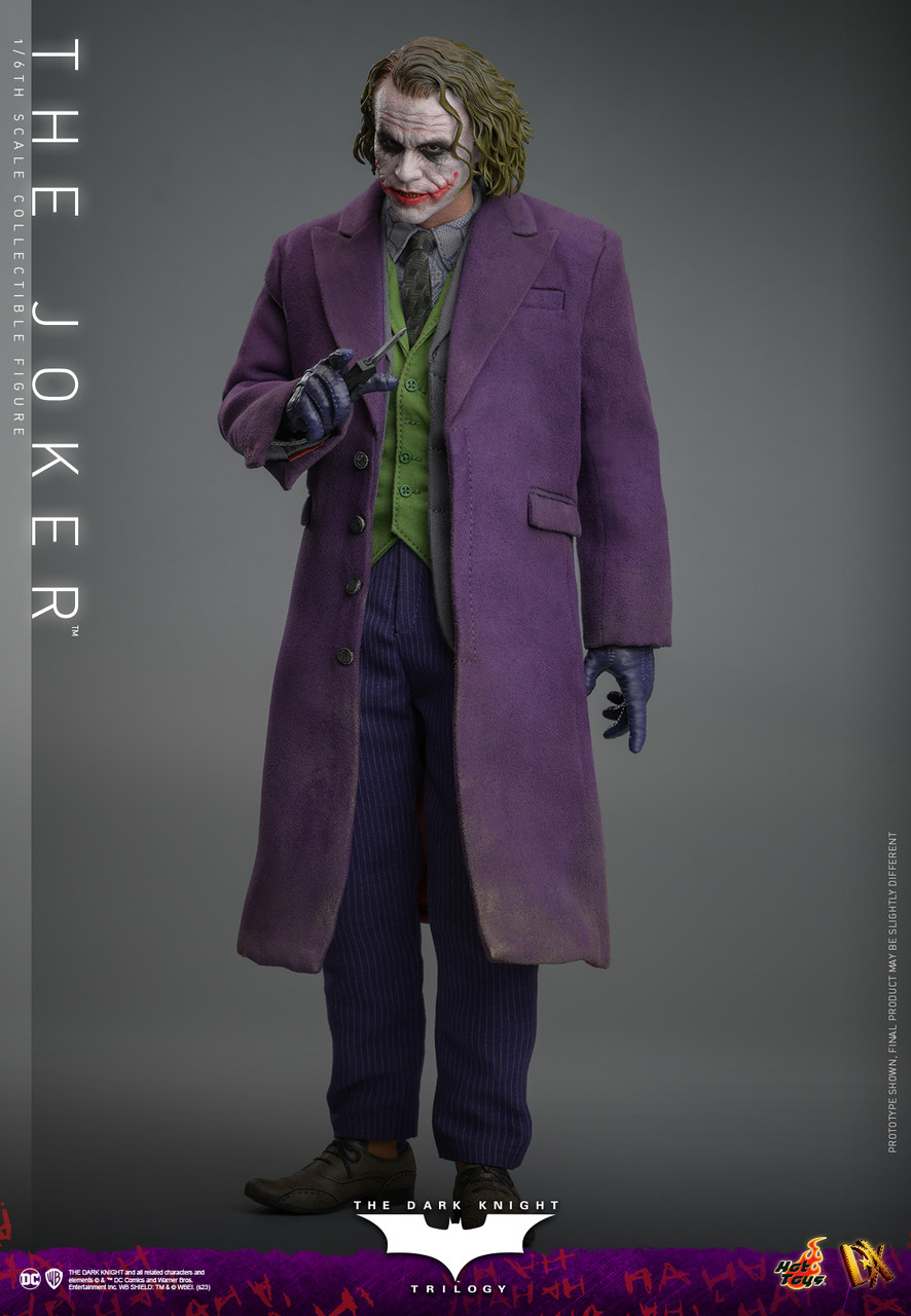 ホットトイズ　ジョーカー　DX32 1/6 通常版 Hot Toys (DX32) 1/6 Scale The Dark Knight - The Joker Figure
