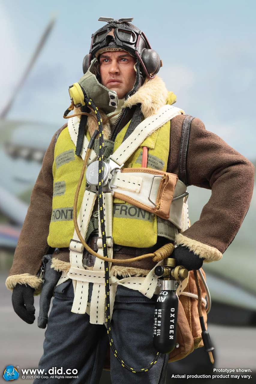 DID (K80187) 1/6 Scale WWII British Pilot Squadron Leader – Tom Figure
