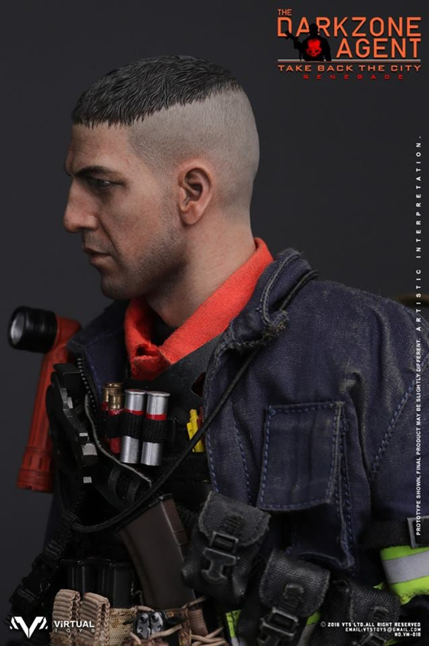 1/6 Scale The Dark Zone Agent Renegade Figure by Virtual Toys VTS