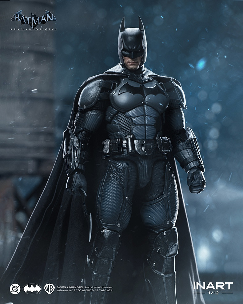 INART (G0003) 1/12 Scale Batman: Arkham Origins - Batman Figure