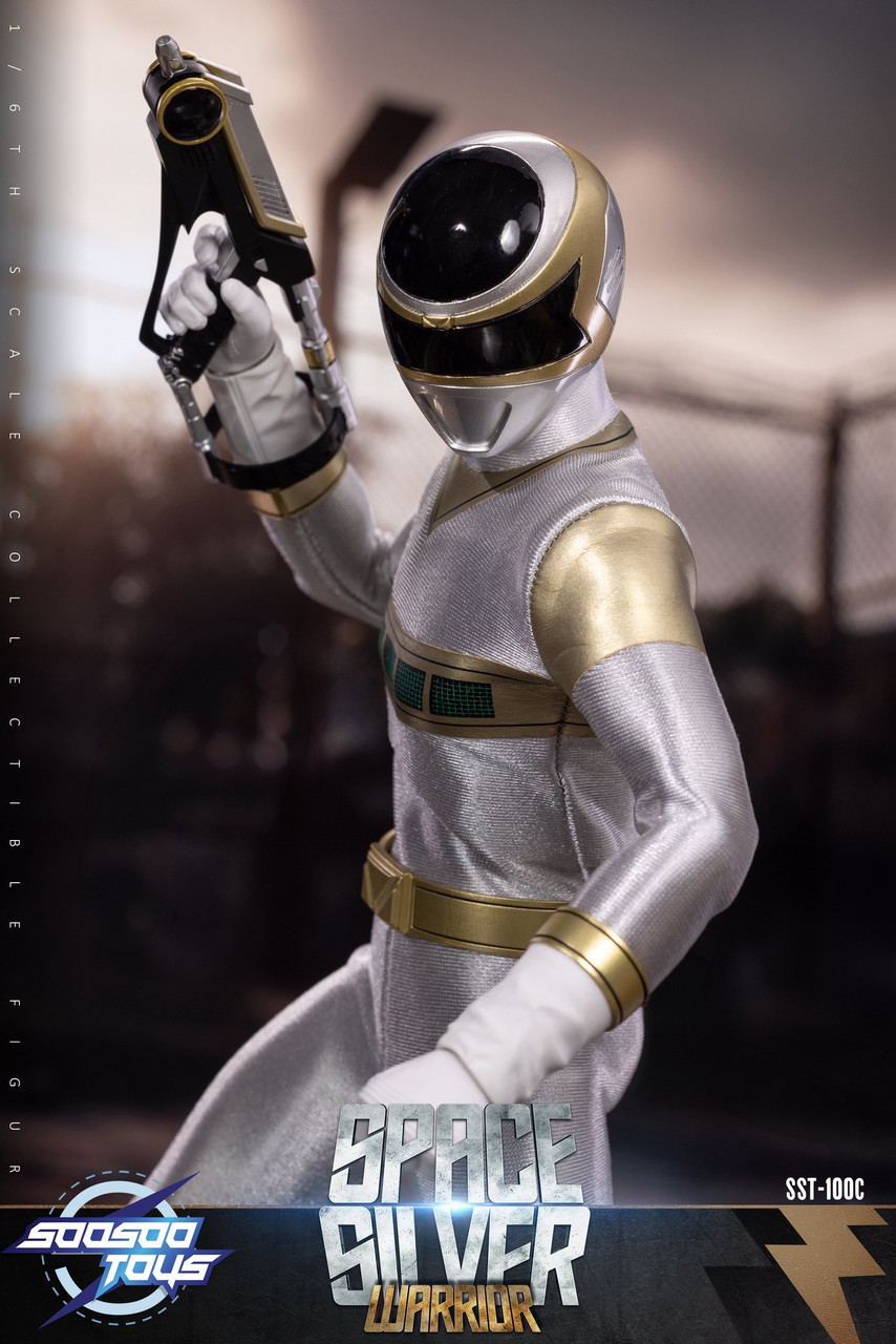 SooSoo Toys (SST100C) 1/6 Scale Space Silver Warrior Figure