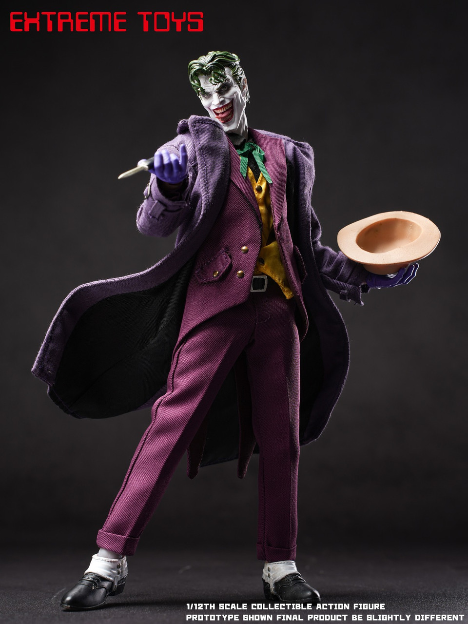 JOKER Extreme Toys (ET-EX004) 1/12 Scale Deadly Joke Joker Figure