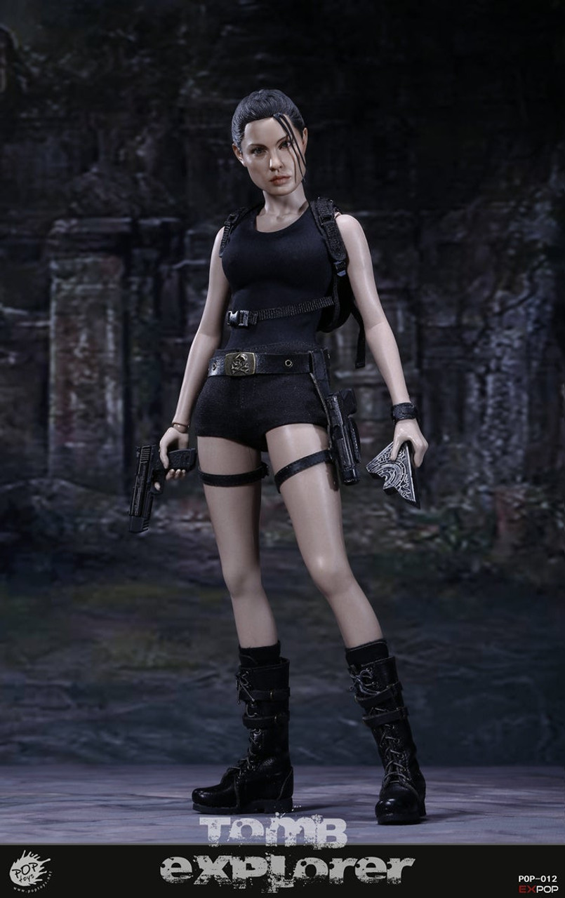 ララ・クロフト(通常版) TOMB EXPLORER(トゥームレイダー) 1/6 完成品 可動フィギュア(POP-EX012) ポップトイズ 1/6 Scale The Tomb Explorer Figure (Deluxe Version) by Pop Toys