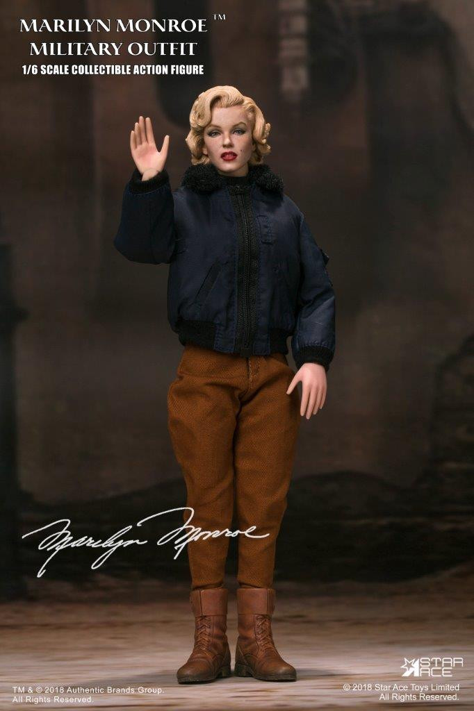 1/6 スターエーストイズ マリリンモンロー ローレ ライリー STAR ACE Star Ace Toys Marilyn Monroe (Military Outfit) 1/6th Scale