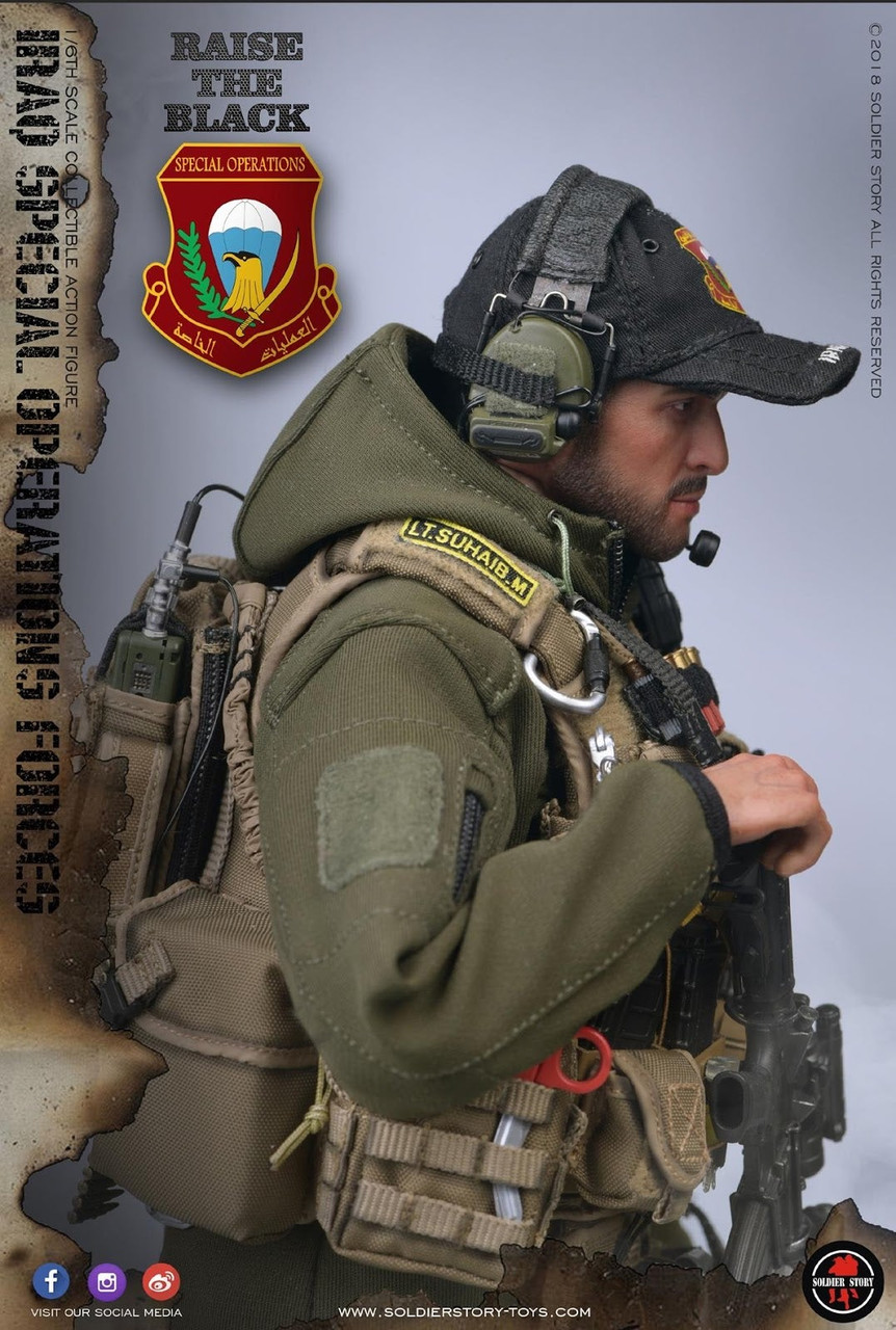 1/6 Scale Special Operations Forces “ISOF” - SAW GUNNER Figure (SS107 ...