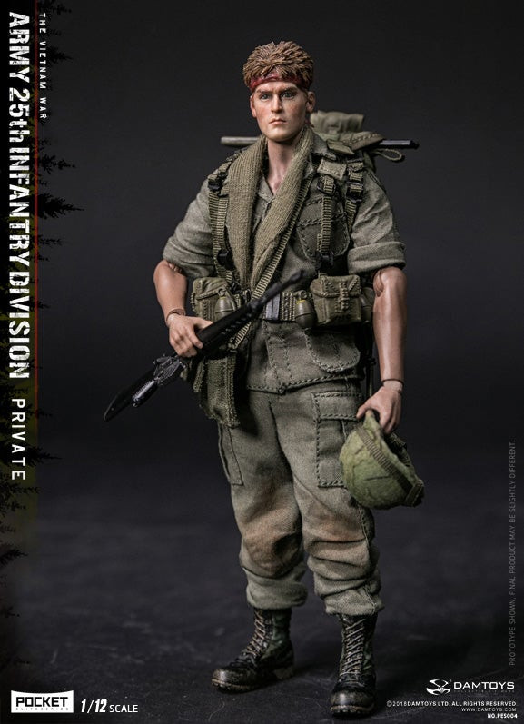 1/12 Scale Pocket Elite Series - Army 25th Infantry Division