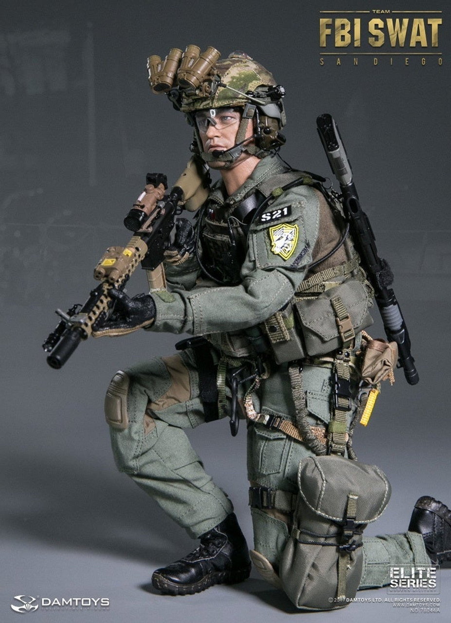 DAMTOYS (DAM-78044A) 1/6 Scale FBI SWAT Team Agent San Diego 