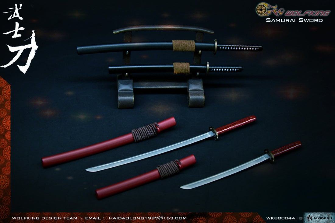 Wolfking [WK-88004] 1/6 Scale Samurai Sword Katana