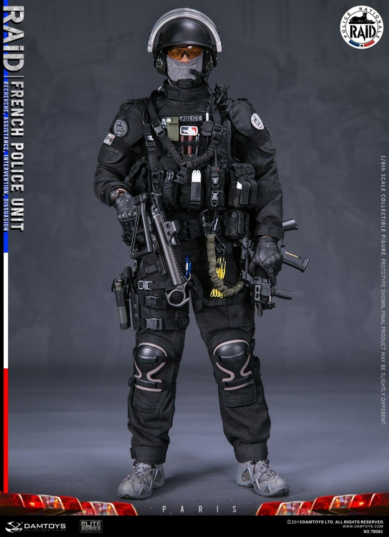 Dam Toys (DAM-78061) French Police Unit -Raid in Paris 1/6th Scale