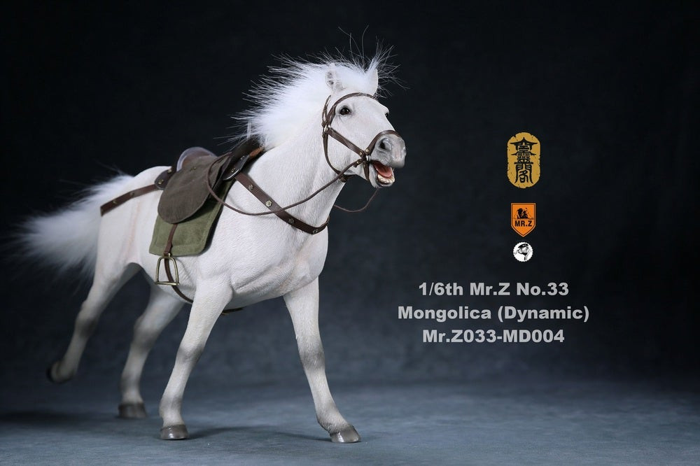 1/6 Scale Mongolica Horse Figure (5 Colors) by Mr.Z