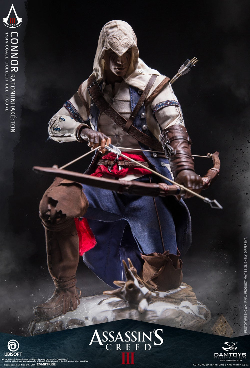 1/6 Scale Assassin's Creed III - Connor Ratonhnhaké:ton Figure by DamToys