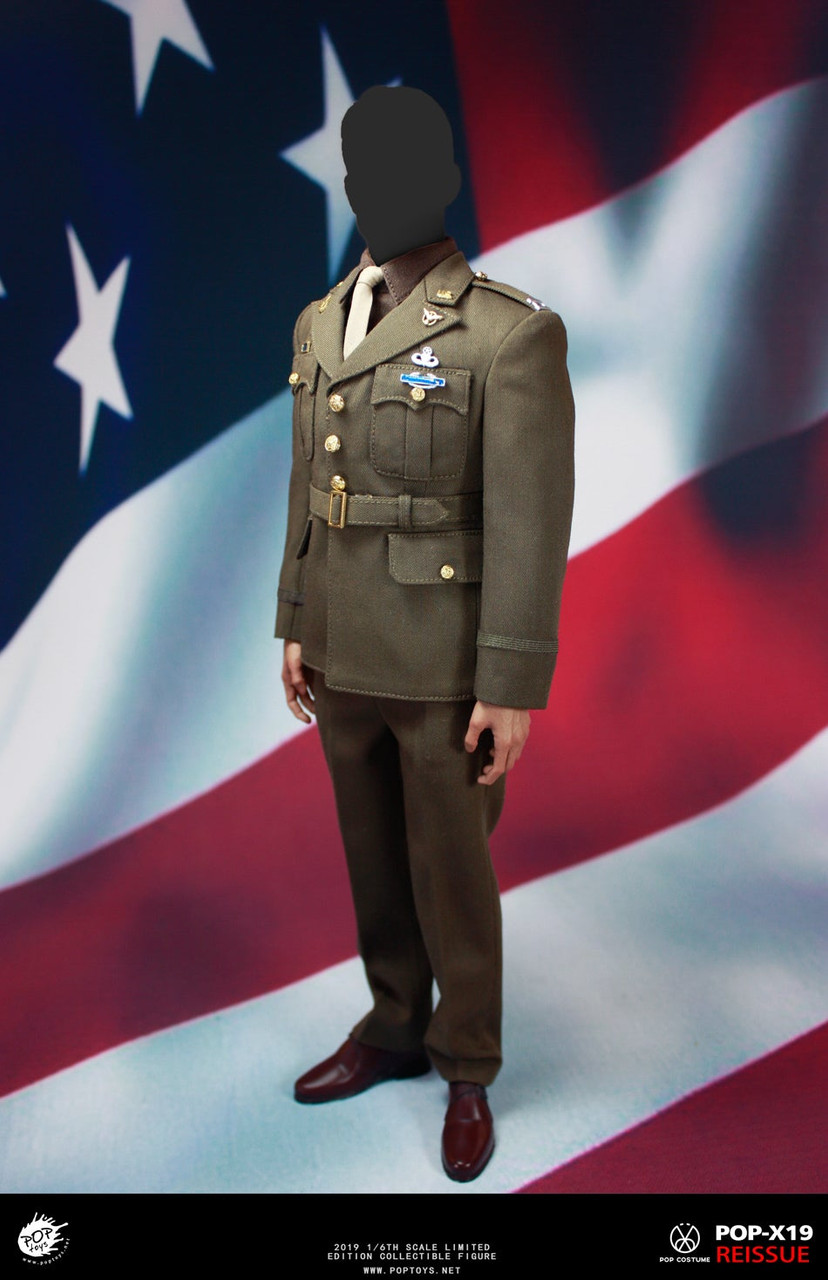 Pop Toys (POP-X19) 1/6 Scale Captain Rogers WWII Army SSR Uniform