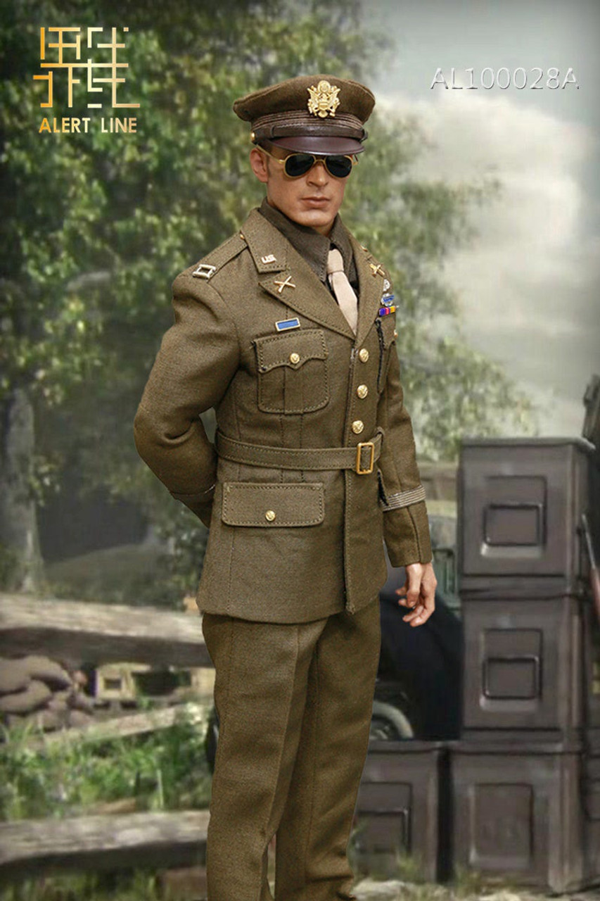Alert Line (AL-100028A) 1/6 Scale WWII U.S. Army Captain