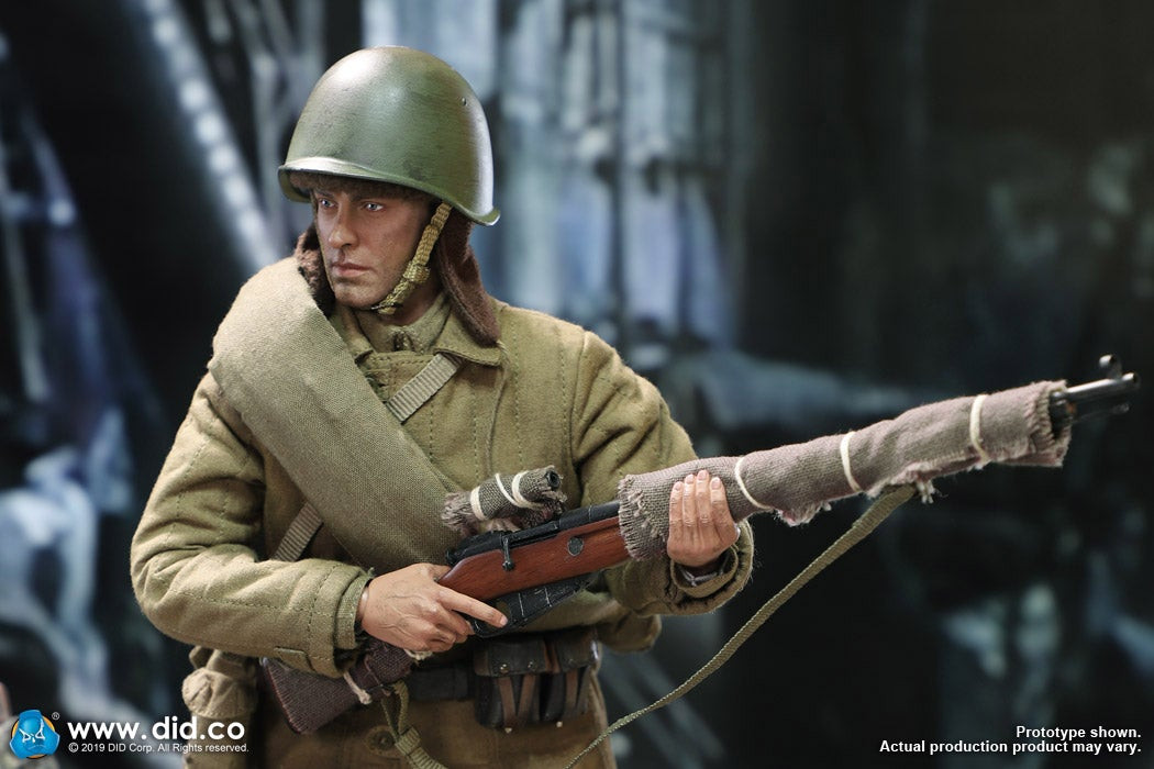 Figurine 1/35 Vasily Zaytsev, Sniper Stalingrad 1942, DID, Montée Et Peinte
