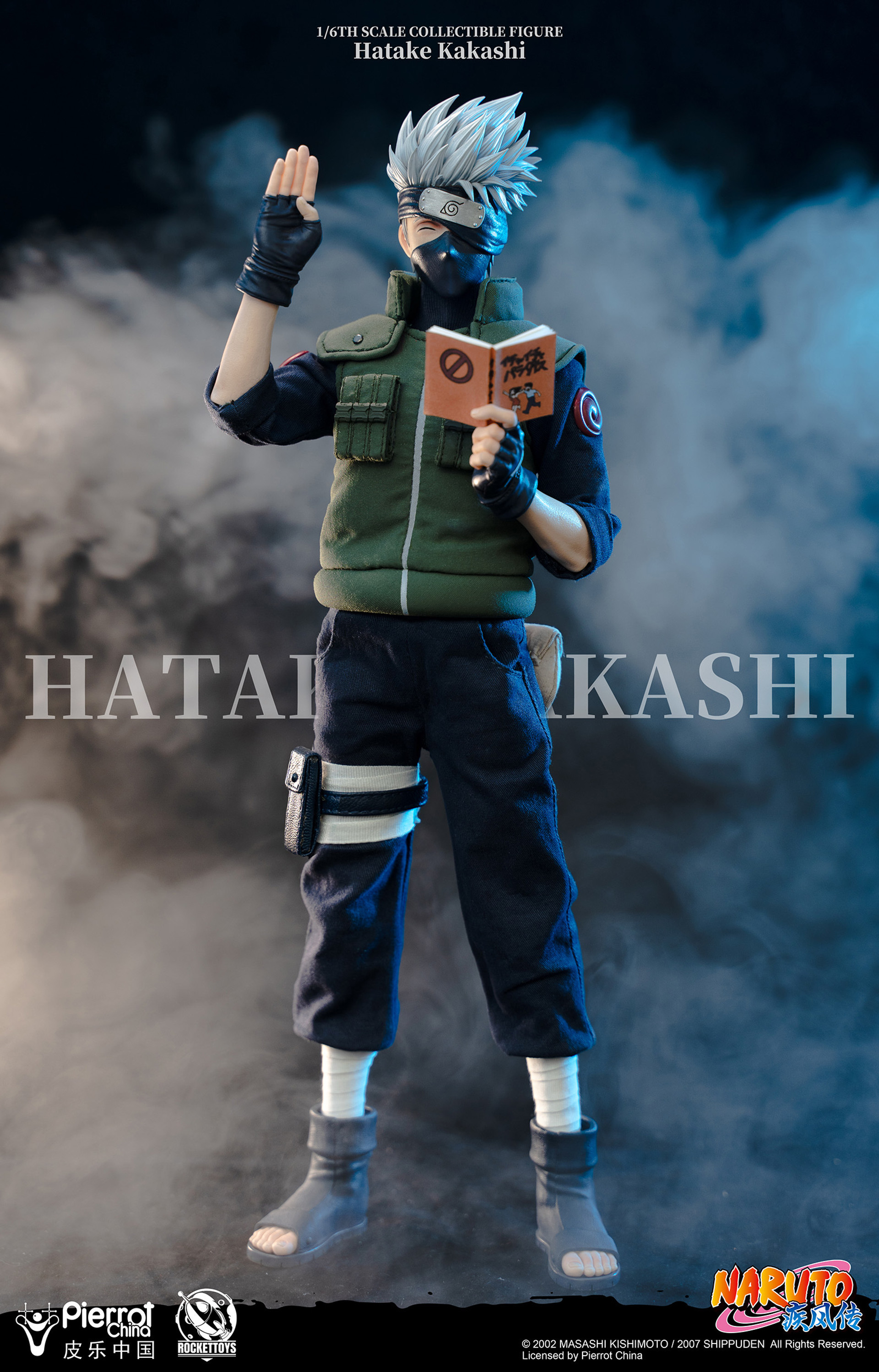 Rocket Toys (ROC004) 1/6 Scale Naruto Shippuden Hatake Kakashi Figure