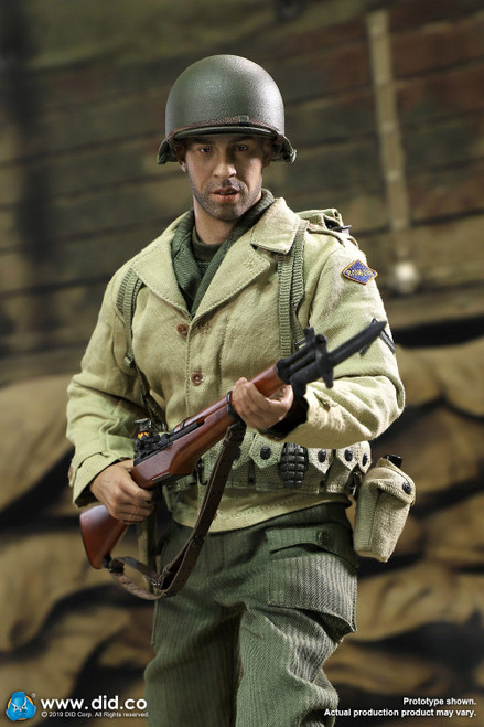 1/6 Scale WWII US 2nd Ranger Battalion Series 1 - Private Caparzo Figure by DID
