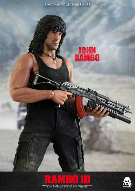 1/6 Scale Rambo III – John Rambo Figure by ThreeZero
