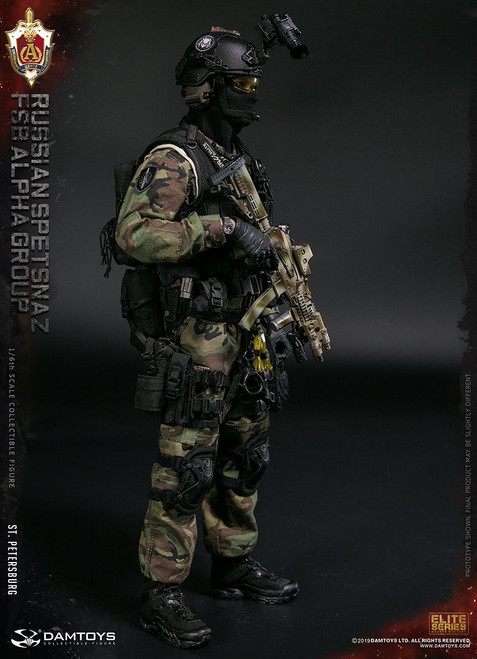 1/6 Scale Russian Spetsnaz FSB Alpha Group St. Petersburg Figure (Classic Version) by DamToys 1/6 Scale Russian Spetsnaz FSB Alpha Group St. Petersburg Figure (Classic Version) by DamToys
