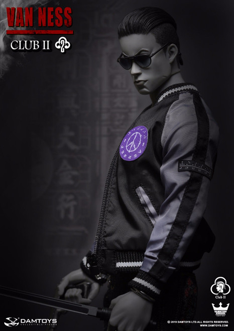 1/6 Scale Gangsters Kingdom - Van Ness Figure (Grey Special Edition) by DamToys