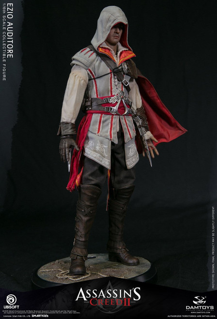 1/6 Scale Assassin’s Creed II - Ezio Auditore da Firenze Figure by DamToys 1/6 Scale Assassin’s Creed II - Ezio Auditore da Firenze Figure by DamToys