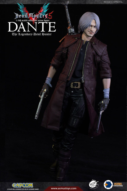 Asmus Toys QB005 Dante Devil May Cry 4 DMC4 Qbitz 4 Figure Doll