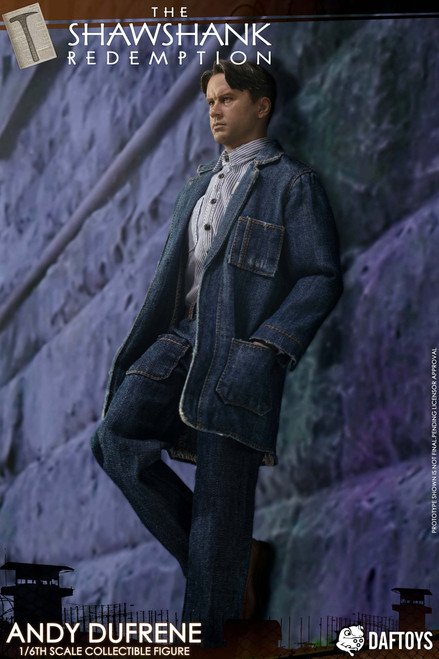 1/6 Scale The Shankshaw Redemption Andy Head Sculpt & Outfit Set by DAFTOYS 1/6 Scale The Shankshaw Redemption Andy Head Sculpt & Outfit Set by DAFTOYS