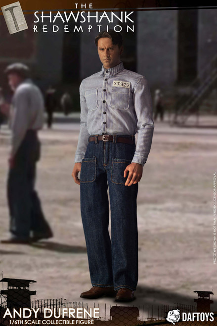 1/6 Scale The Shankshaw Redemption Andy Head Sculpt & Outfit Set by DAFTOYS 1/6 Scale The Shankshaw Redemption Andy Head Sculpt & Outfit Set by DAFTOYS