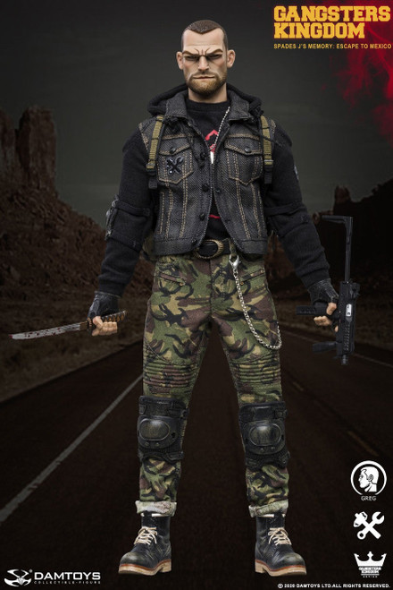 1/6 Scale Gangsters Kingdom - Spades J’s Memory Greg Figure by DamToys 1/6 Scale Gangsters Kingdom - Spades J’s Memory Greg Figure by DamToys