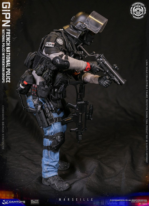 1/6 Scale French National Police Intervention Groups - GIPN in Marseille Figure by DamToys 1/6 Scale French National Police Intervention Groups - GIPN in Marseille Figure by DamToys