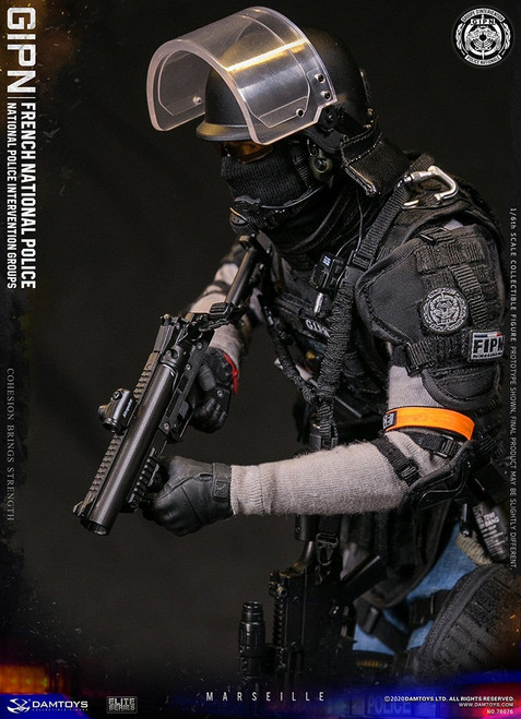 1/6 Scale French National Police Intervention Groups - GIPN in Marseille Figure by DamToys 1/6 Scale French National Police Intervention Groups - GIPN in Marseille Figure by DamToys