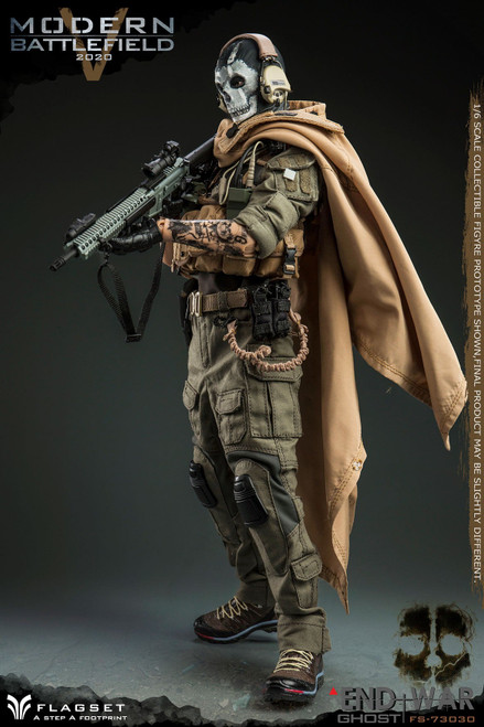 FLAGSET (FS-73030) 1/6 Scale Modern Battlefield End War V Ghost Figure (REISSUE) FLAGSET (FS-73030) 1/6 Scale Modern Battlefield End War V Ghost Figure (REISSUE)