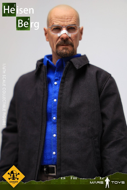 Mars Toys (MAT001) 1/6 Scale Heisenberg Head Sculpt & Outfit Set (Say My Name Version) Mars Toys (MAT001) 1/6 Scale Heisenberg Head Sculpt & Outfit Set (Say My Name Version)