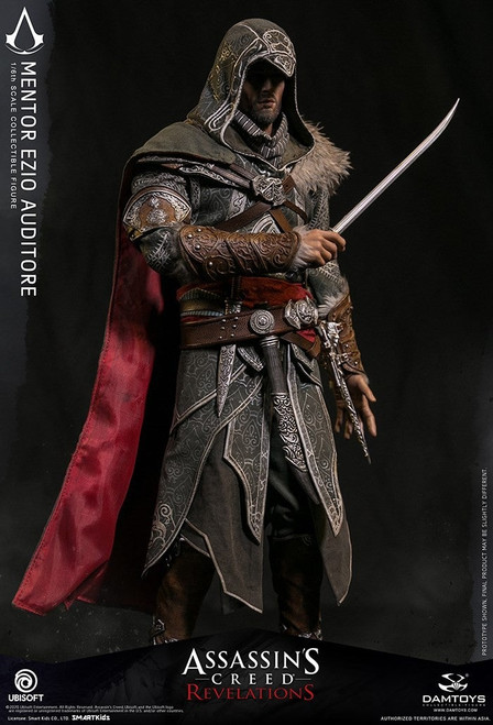 1/6 Scale Assassin's Creed Revelations – Mentor Ezio Auditore Figure by DamToys 1/6 Scale Assassin's Creed Revelations – Mentor Ezio Auditore Figure by DamToys
