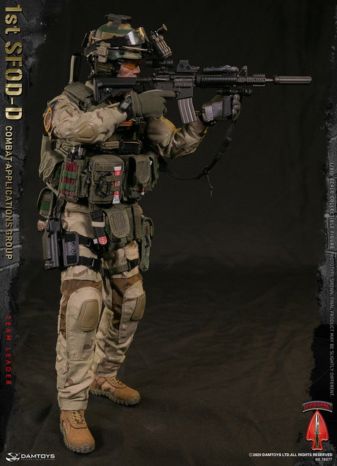 1/6 Scale 1st SFOD-D  Combat Applications Group - Team Leader Figure by DamToys 1/6 Scale 1st SFOD-D  Combat Applications Group - Team Leader Figure by DamToys