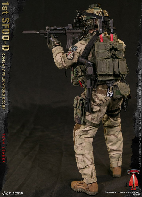 1/6 Scale 1st SFOD-D  Combat Applications Group - Team Leader Figure by DamToys 1/6 Scale 1st SFOD-D  Combat Applications Group - Team Leader Figure by DamToys