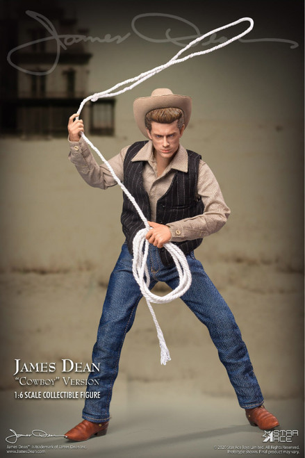 1/6 Scale James Dean Figure (Deluxe Cowboy Version) by Star Ace Toys 1/6 Scale James Dean Figure (Deluxe Cowboy Version) by Star Ace Toys