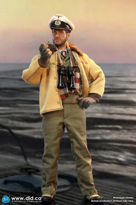1/6 Scale WWII German U-Boat Commander - Lehmann Figure by DID 1/6 Scale WWII German U-Boat Commander - Lehmann Figure by DID