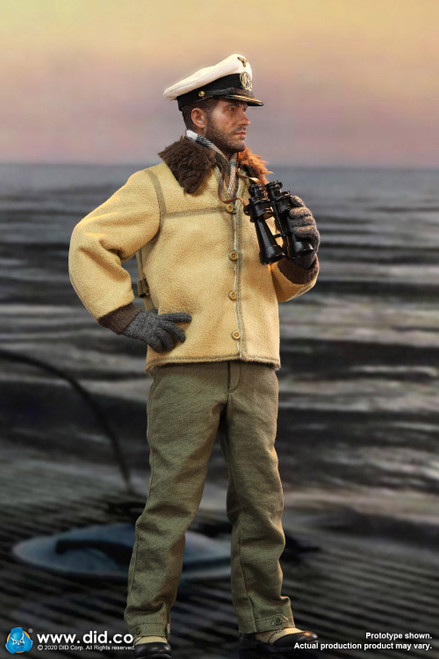 1/6 Scale WWII German U-Boat Commander - Lehmann Figure by DID 1/6 Scale WWII German U-Boat Commander - Lehmann Figure by DID