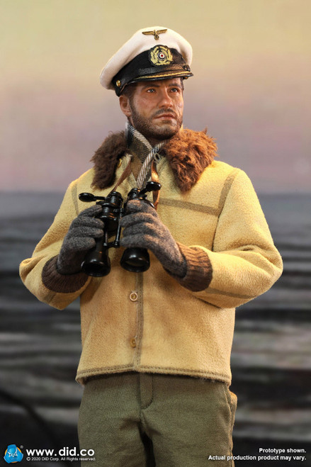 1/6 Scale WWII German U-Boat Commander - Lehmann Figure by DID 1/6 Scale WWII German U-Boat Commander - Lehmann Figure by DID