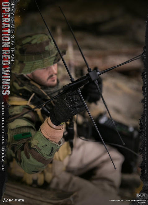 1/6 Scale Operation Red Wings NAVY SEALS SDV TEAM 1 Radio Telephone Operator Figure (78081) by DamToys 1/6 Scale Operation Red Wings NAVY SEALS SDV TEAM 1 Radio Telephone Operator Figure (78081) by DamToys