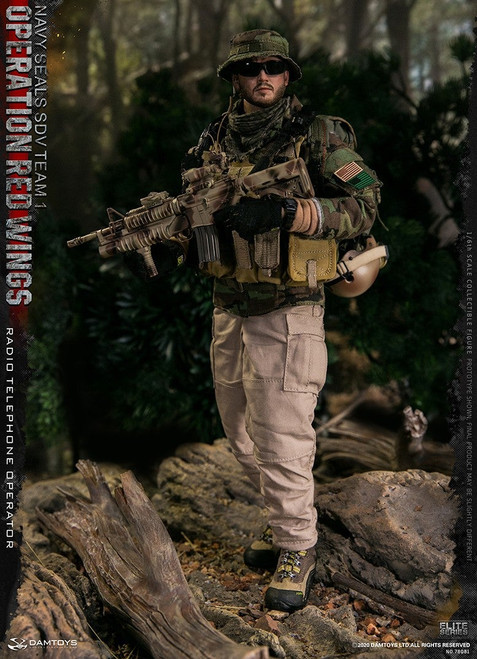 1/6 Scale Operation Red Wings NAVY SEALS SDV TEAM 1 Radio Telephone Operator Figure (78081) by DamToys 1/6 Scale Operation Red Wings NAVY SEALS SDV TEAM 1 Radio Telephone Operator Figure (78081) by DamToys