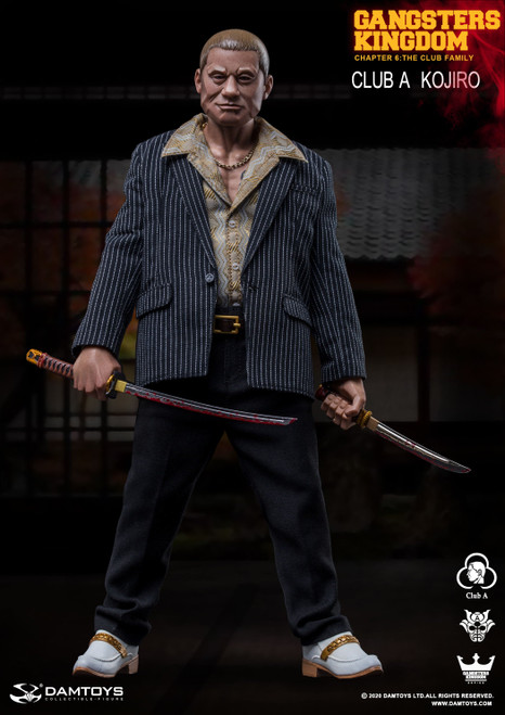 1/6 Scale Gangsters Kingdom - Club A Kojiro Figure by DamToys 1/6 Scale Gangsters Kingdom - Club A Kojiro Figure by DamToys