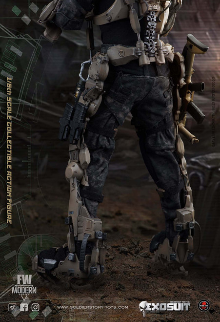 1/6 Scale EXO Skeleton Armor Suit - TEST-01 Figure by Soldier Story 1/6 Scale EXO Skeleton Armor Suit - TEST-01 Figure by Soldier Story
