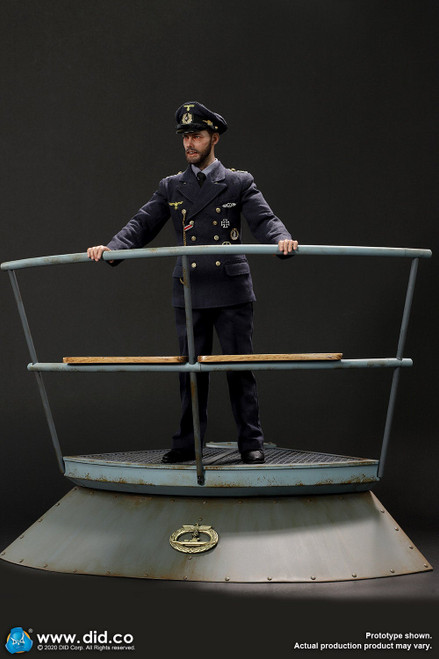 1/6 Scale WWII German U-Boat Conning Tower Gun Deck Diorama (Regular Version) by DID 1/6 Scale WWII German U-Boat Conning Tower Gun Deck Diorama (Regular Version) by DID