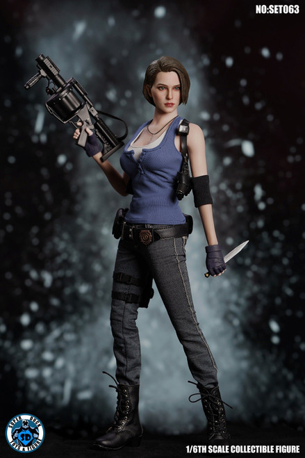 1/6 Scale RE3 Valentine Head Sculpt & Outfit Set (Default) by Super Duck Toys 1/6 Scale RE3 Valentine Head Sculpt & Outfit Set (Default) by Super Duck Toys