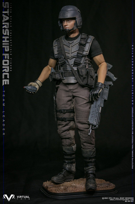 VTS Toys (VM037DX) Starship Force - Team Leader 1/6th Scale
