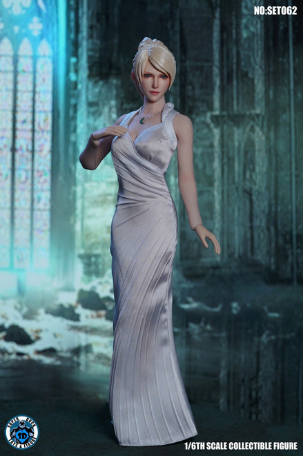 1/6 Scale Lunafreya Head Sculpt & Outfit Set (SET062) by Super Duck Toys 1/6 Scale Lunafreya Head Sculpt & Outfit Set (SET062) by Super Duck Toys
