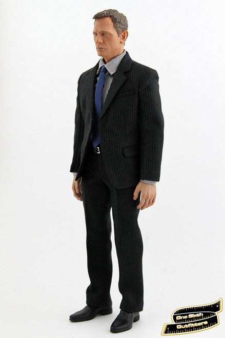 1/6 Scale Navy Stripe Suit Set 1/6 Scale Navy Stripe Suit Set