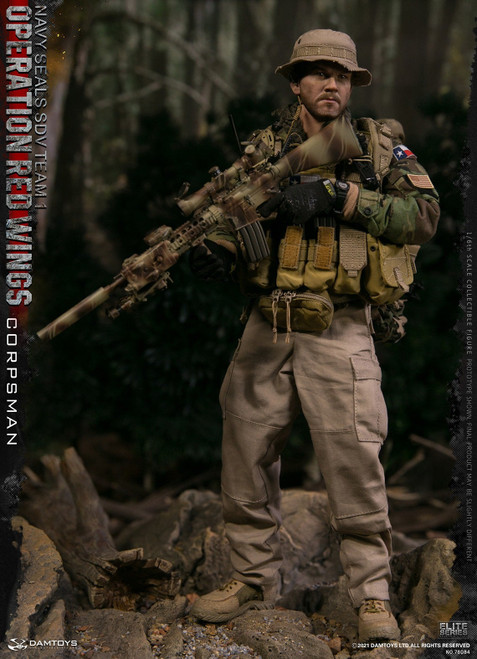 1/6 Scale Operation Red Wings - NAVY SEALS SDV TEAM 1 Corpsman Figure (78084) by DamToys 1/6 Scale Operation Red Wings - NAVY SEALS SDV TEAM 1 Corpsman Figure (78084) by DamToys