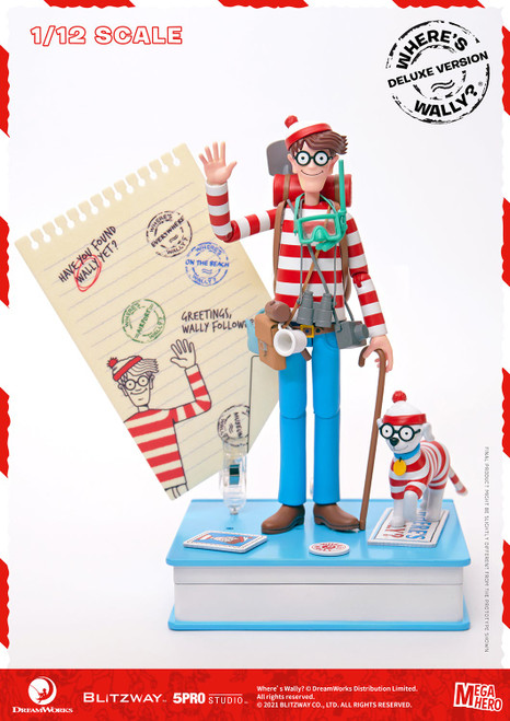 1/12 Scale Where’s Wally? – Wally Figure (DX Version) by Blitzway